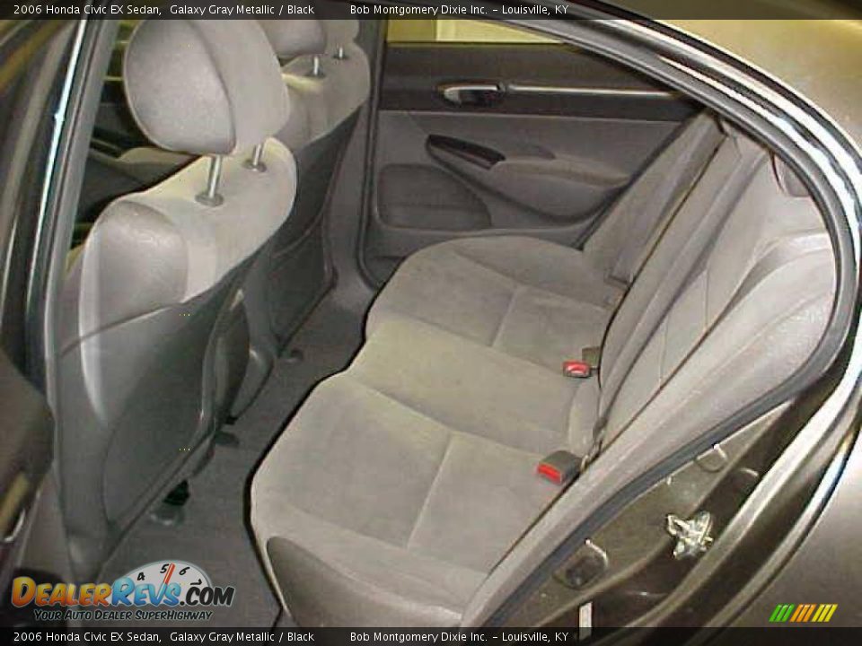 2006 Honda Civic EX Sedan Galaxy Gray Metallic / Black Photo #13