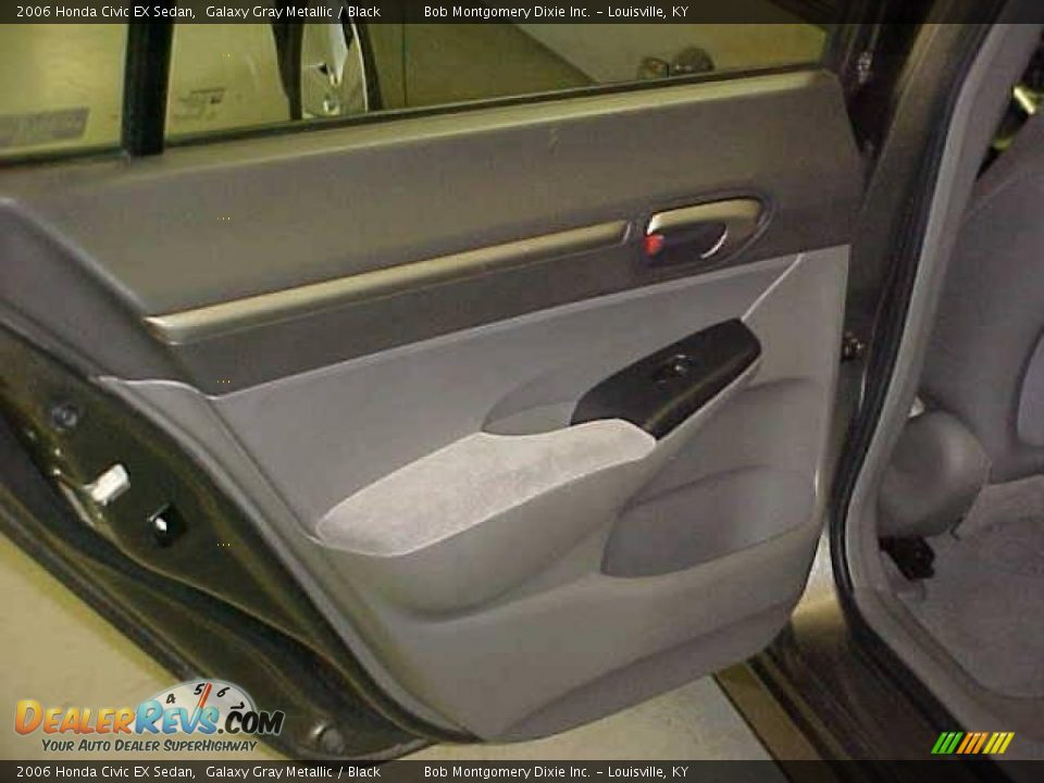 2006 Honda Civic EX Sedan Galaxy Gray Metallic / Black Photo #14