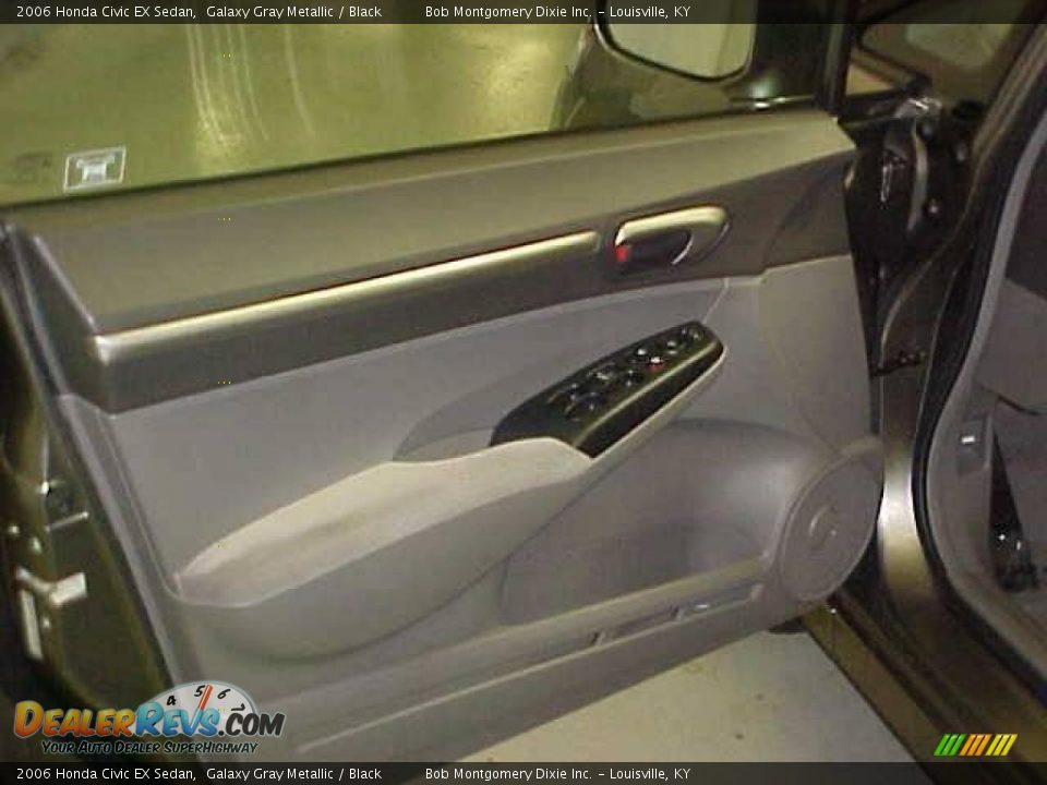 2006 Honda Civic EX Sedan Galaxy Gray Metallic / Black Photo #16