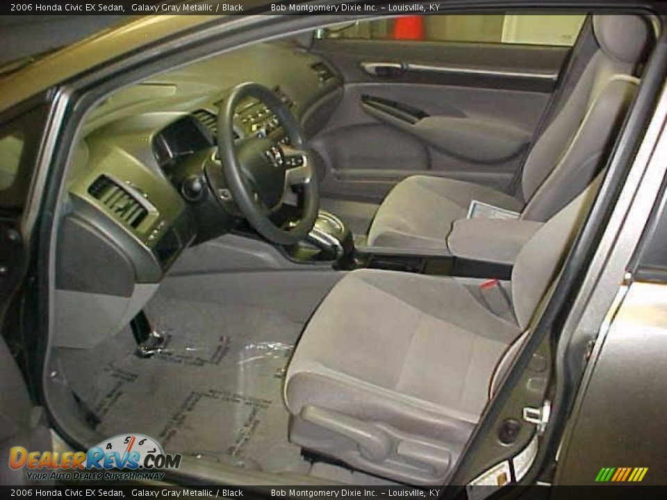 2006 Honda Civic EX Sedan Galaxy Gray Metallic / Black Photo #17