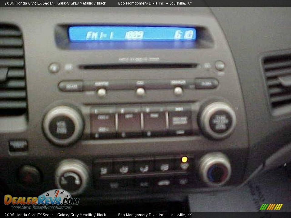 2006 Honda Civic EX Sedan Galaxy Gray Metallic / Black Photo #20
