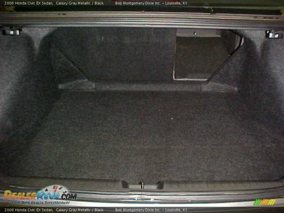 2006 Honda Civic EX Sedan Galaxy Gray Metallic / Black Photo #26