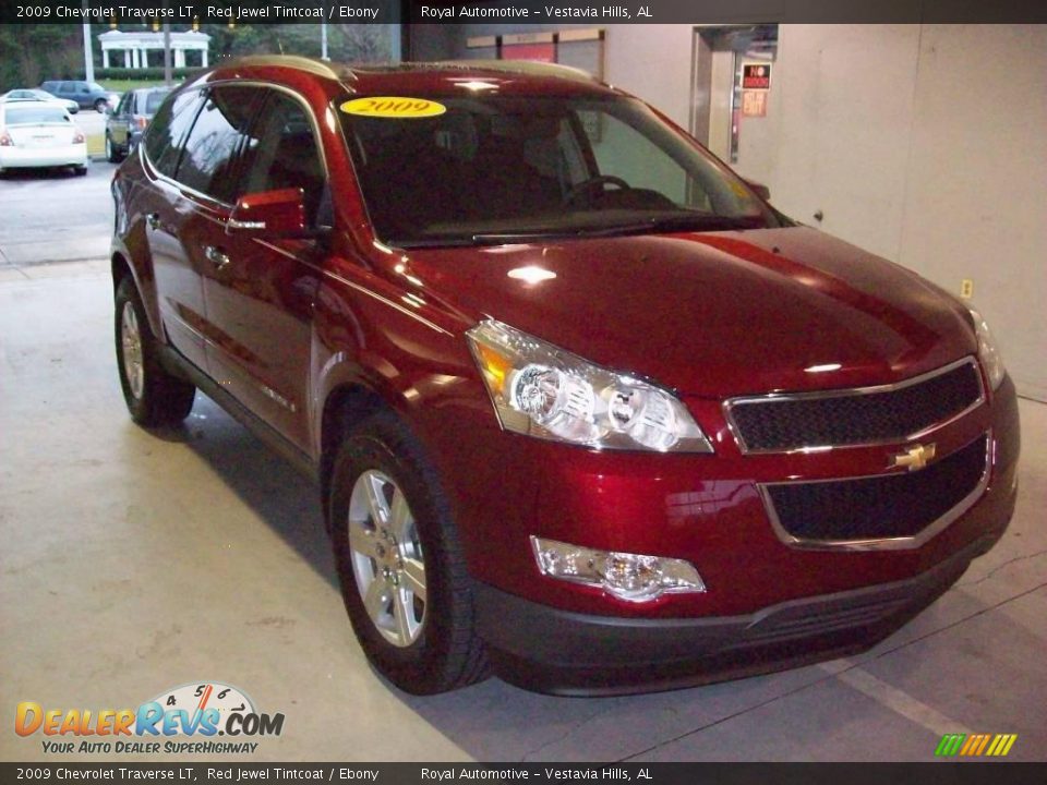 2009 Chevrolet Traverse LT Red Jewel Tintcoat / Ebony Photo #1