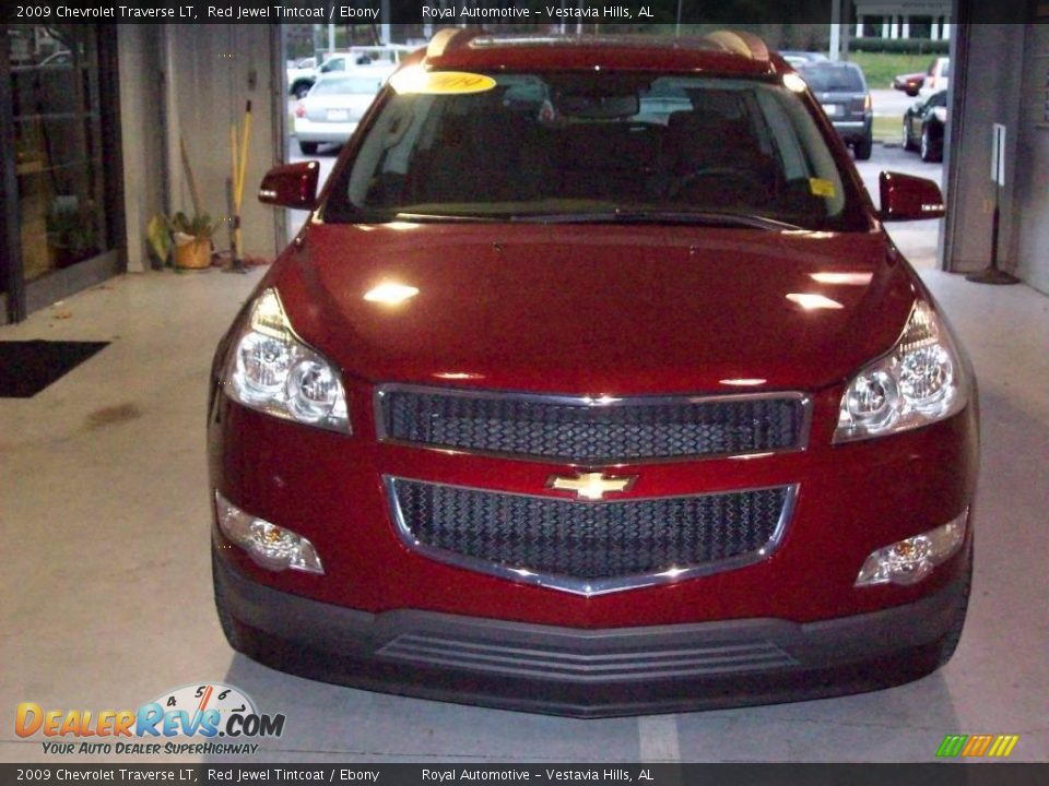 2009 Chevrolet Traverse LT Red Jewel Tintcoat / Ebony Photo #2