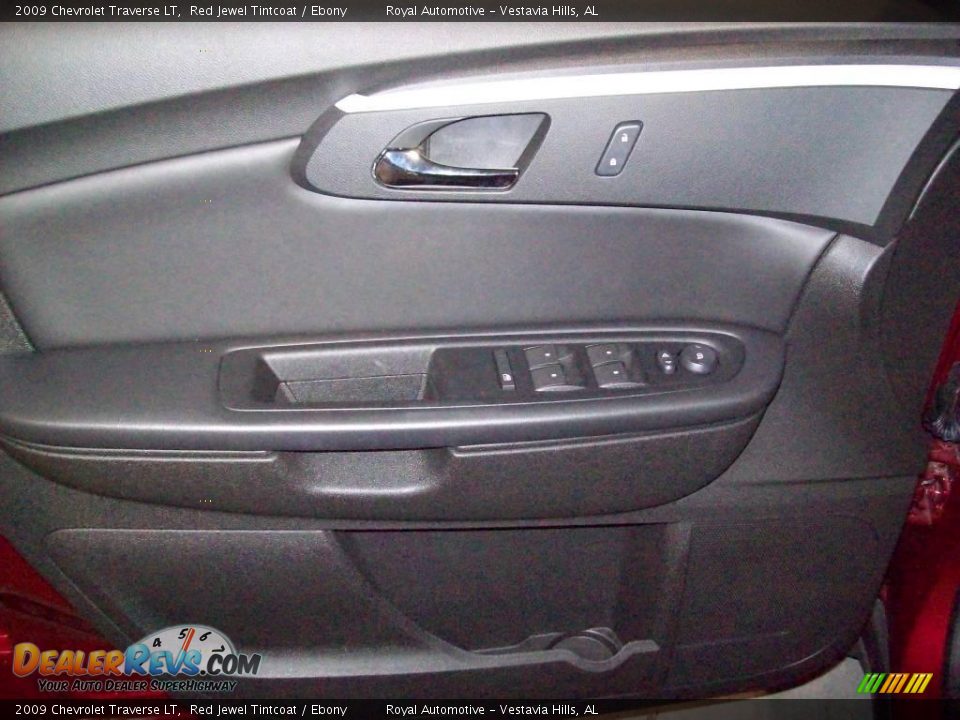2009 Chevrolet Traverse LT Red Jewel Tintcoat / Ebony Photo #11