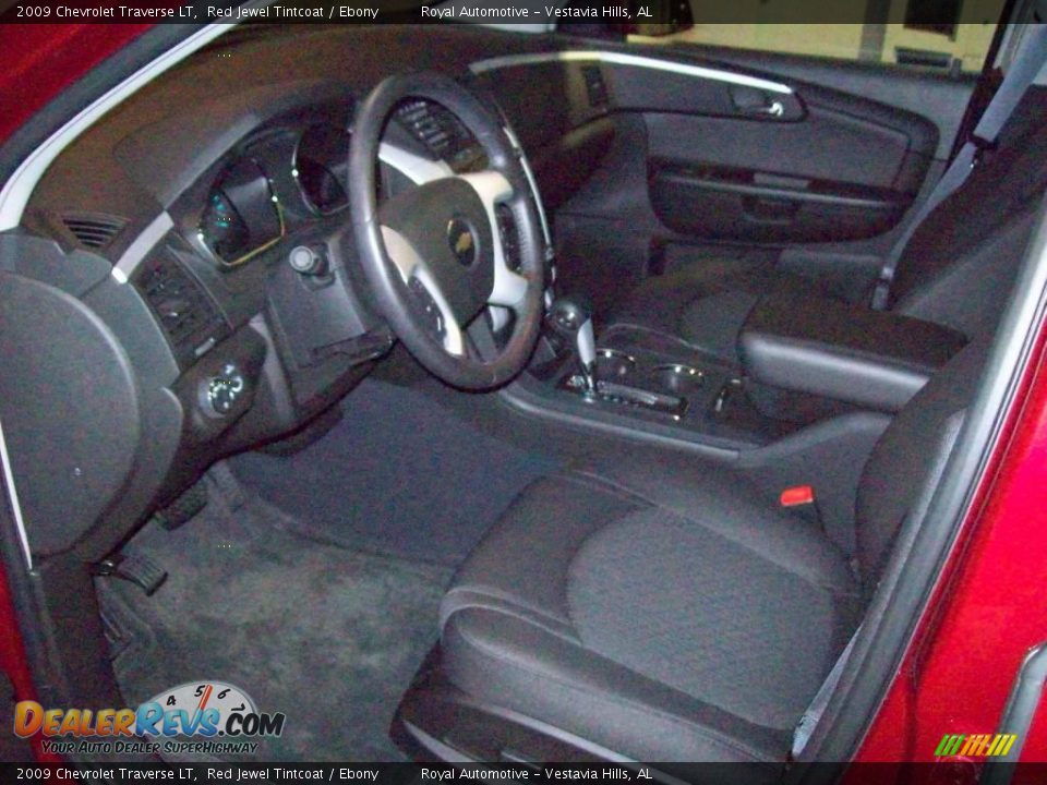2009 Chevrolet Traverse LT Red Jewel Tintcoat / Ebony Photo #12