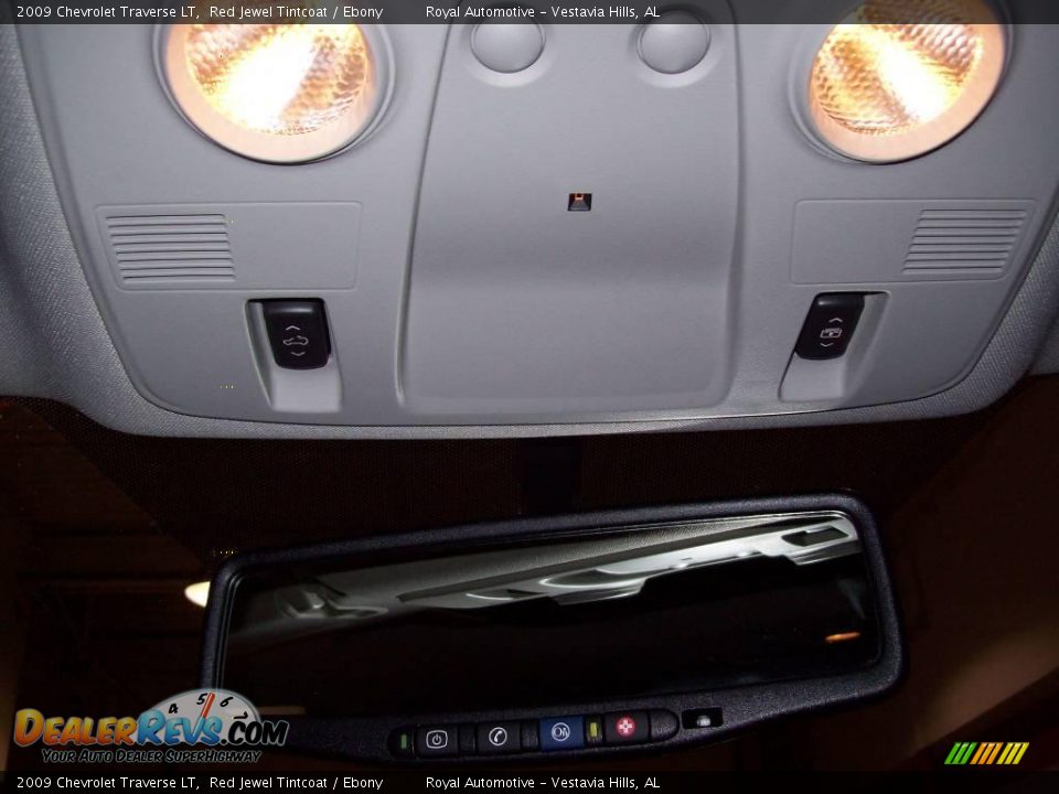 2009 Chevrolet Traverse LT Red Jewel Tintcoat / Ebony Photo #19
