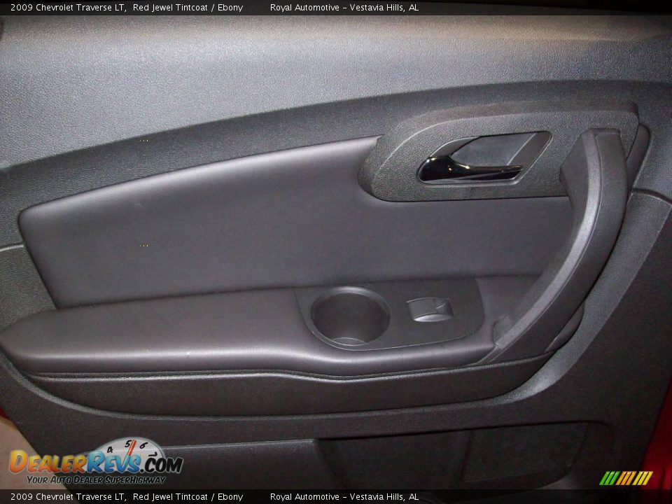2009 Chevrolet Traverse LT Red Jewel Tintcoat / Ebony Photo #21