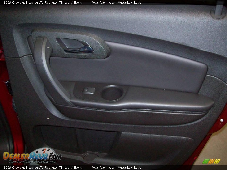 2009 Chevrolet Traverse LT Red Jewel Tintcoat / Ebony Photo #28