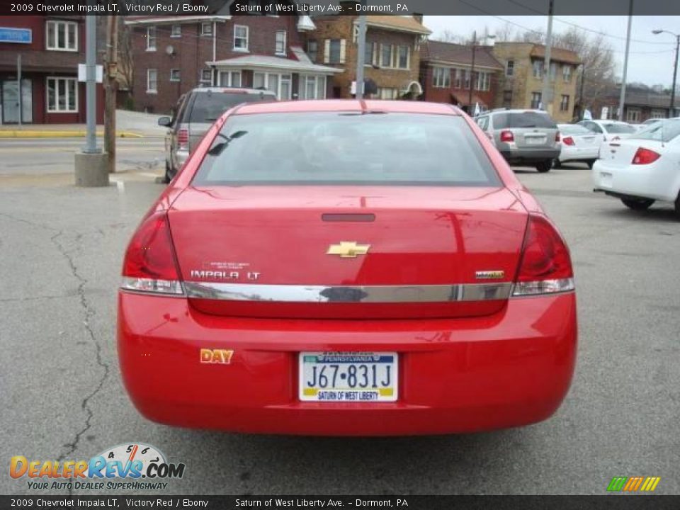 2009 Chevrolet Impala LT Victory Red / Ebony Photo #3