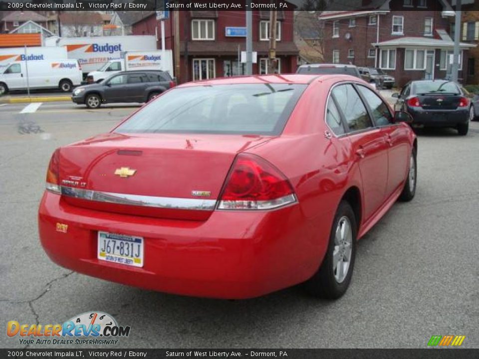 2009 Chevrolet Impala LT Victory Red / Ebony Photo #4