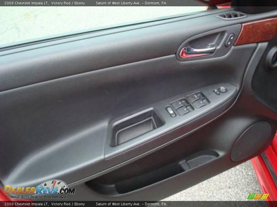 2009 Chevrolet Impala LT Victory Red / Ebony Photo #11