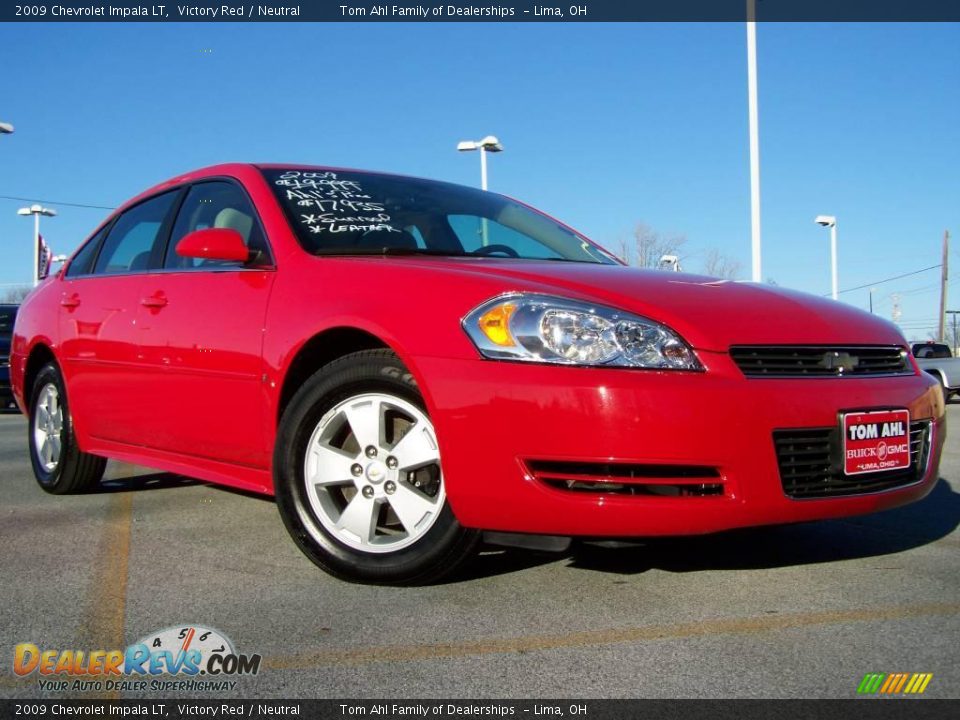 2009 Chevrolet Impala LT Victory Red / Neutral Photo #1