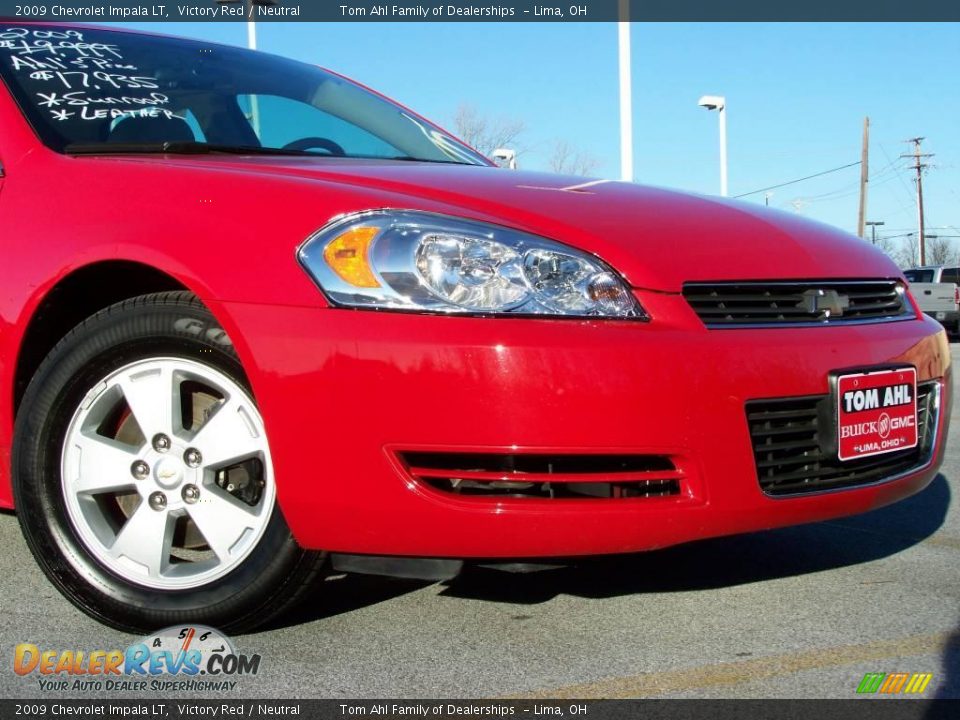 2009 Chevrolet Impala LT Victory Red / Neutral Photo #2