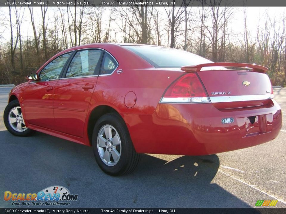 2009 Chevrolet Impala LT Victory Red / Neutral Photo #4