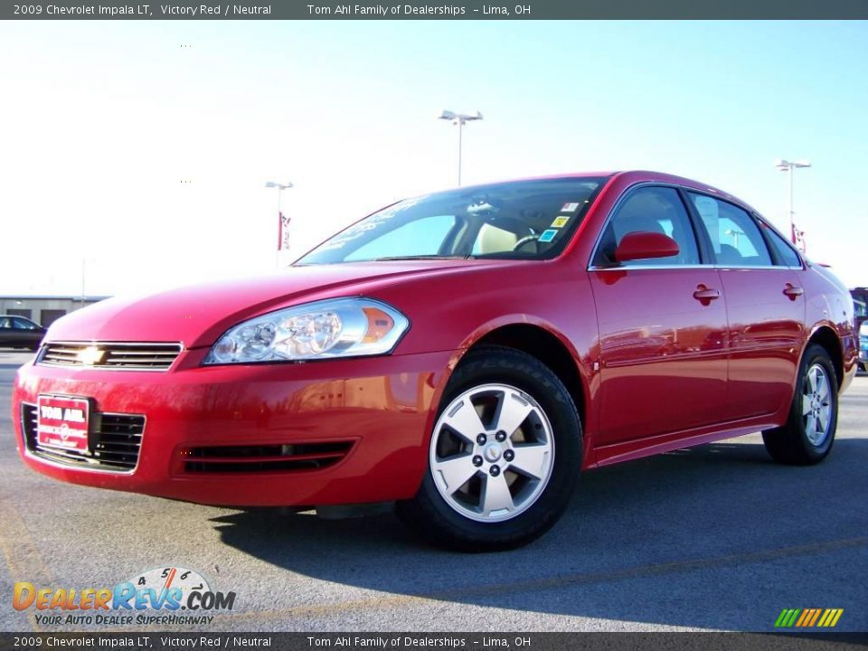 2009 Chevrolet Impala LT Victory Red / Neutral Photo #5