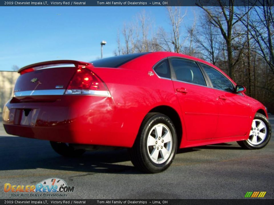2009 Chevrolet Impala LT Victory Red / Neutral Photo #7