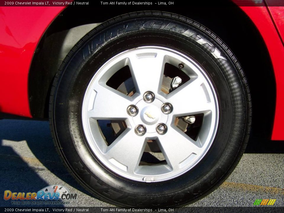 2009 Chevrolet Impala LT Victory Red / Neutral Photo #8