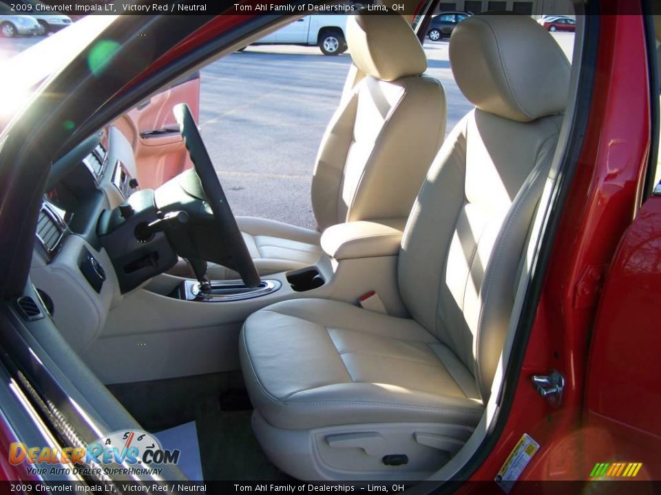 2009 Chevrolet Impala LT Victory Red / Neutral Photo #9