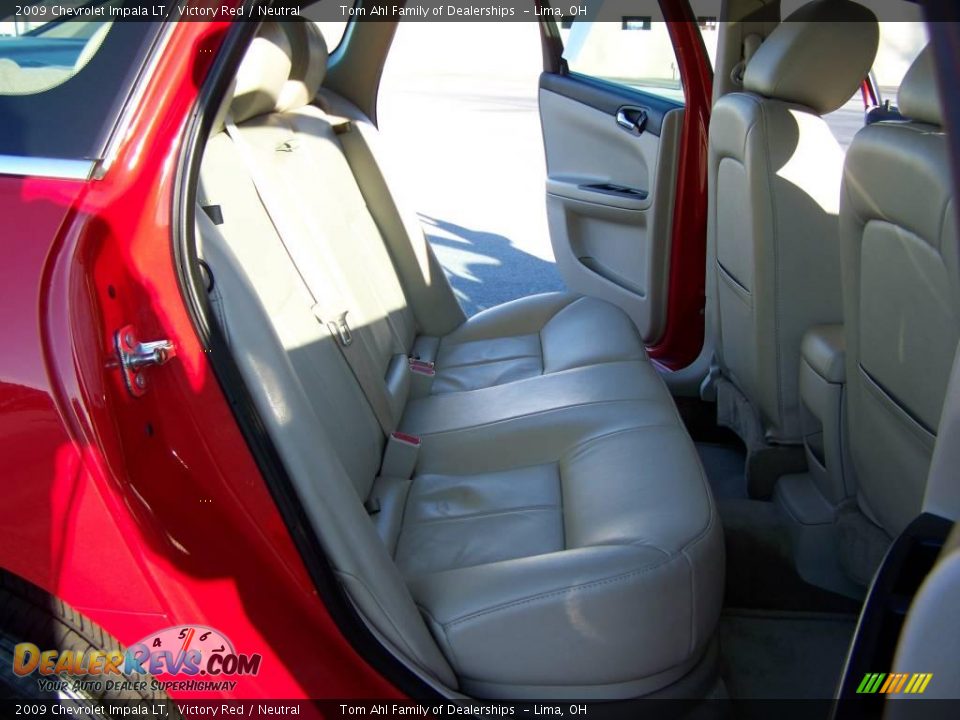 2009 Chevrolet Impala LT Victory Red / Neutral Photo #13
