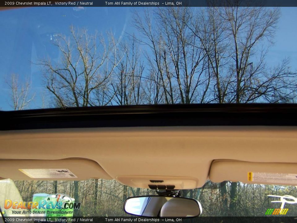2009 Chevrolet Impala LT Victory Red / Neutral Photo #16