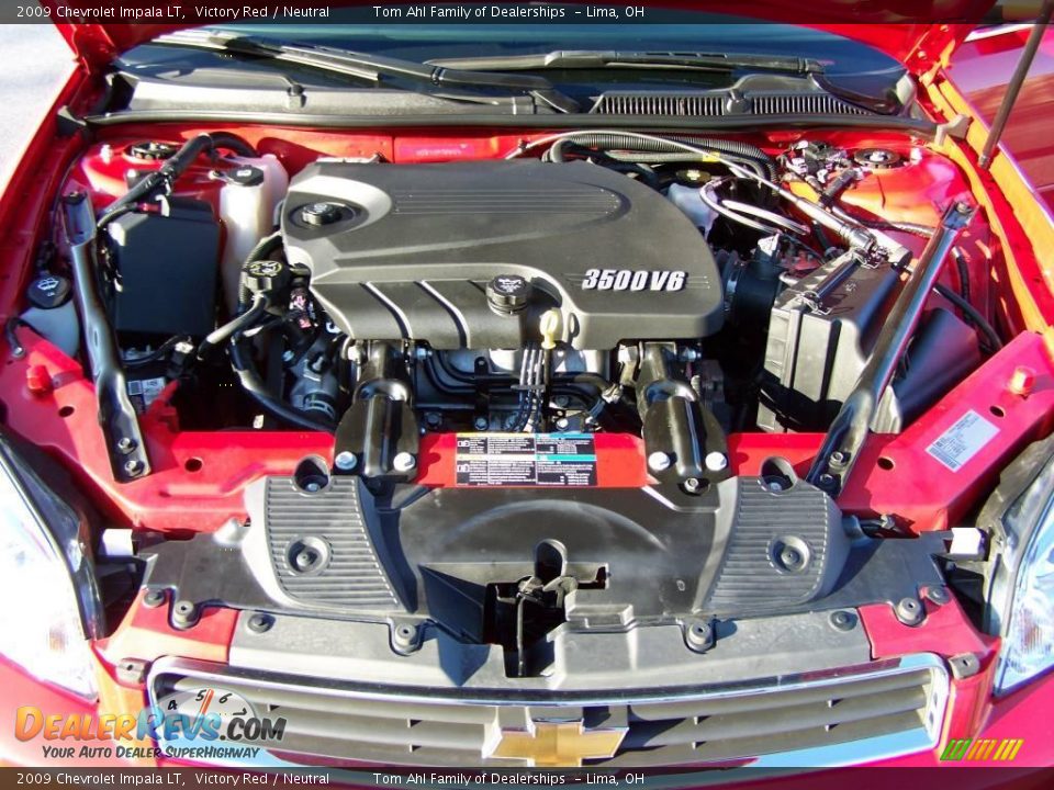 2009 Chevrolet Impala LT Victory Red / Neutral Photo #17