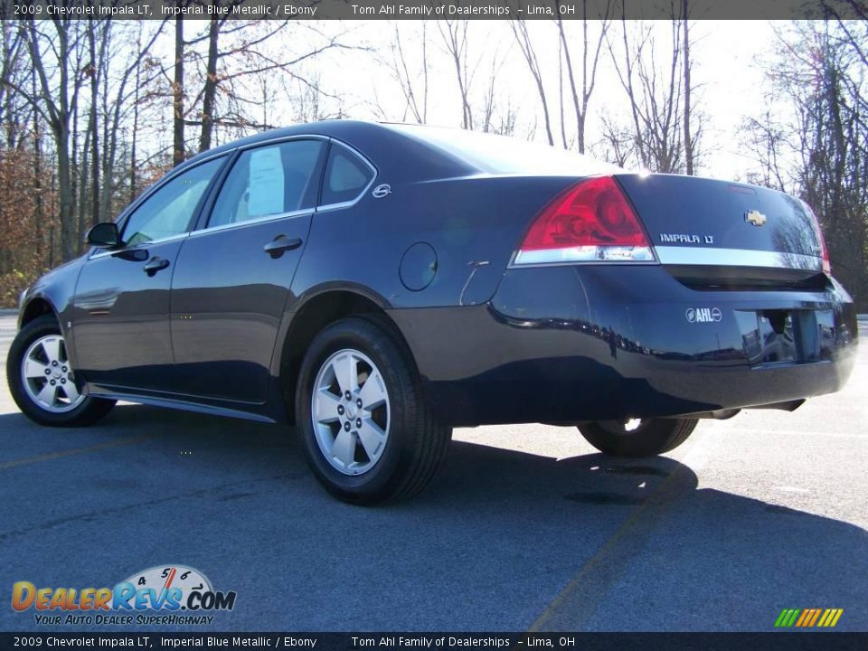2009 Chevrolet Impala LT Imperial Blue Metallic / Ebony Photo #3