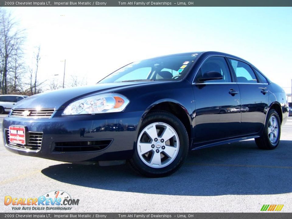 2009 Chevrolet Impala LT Imperial Blue Metallic / Ebony Photo #4