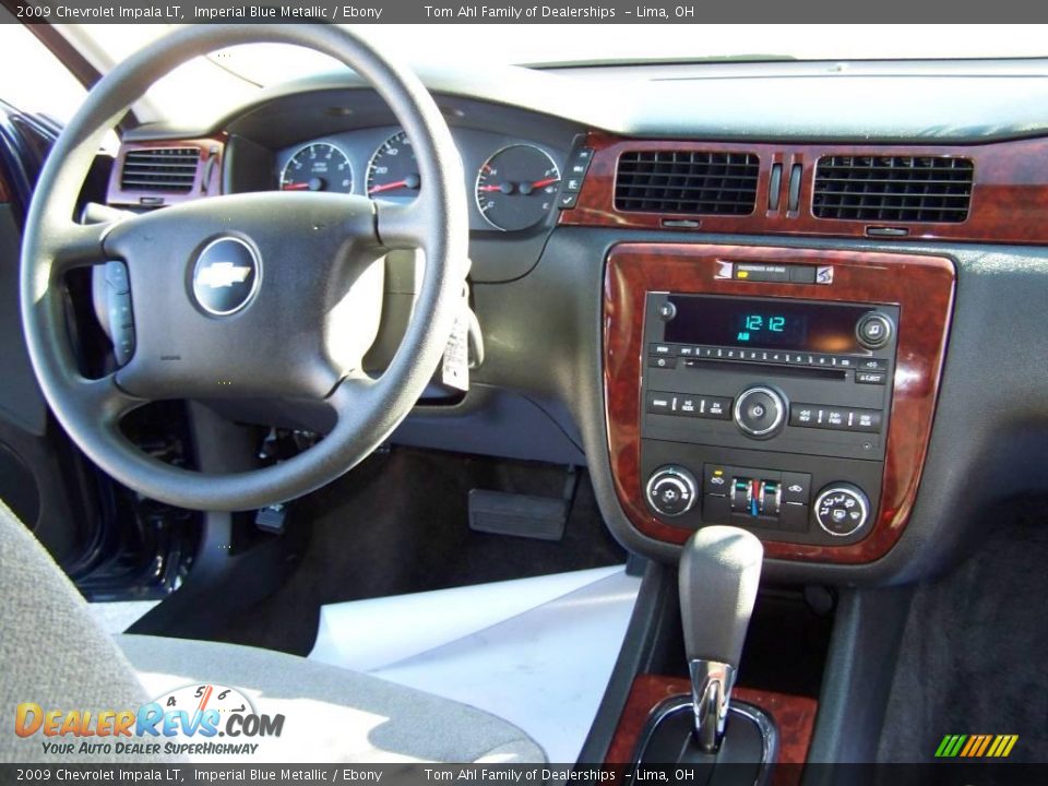 2009 Chevrolet Impala LT Imperial Blue Metallic / Ebony Photo #13