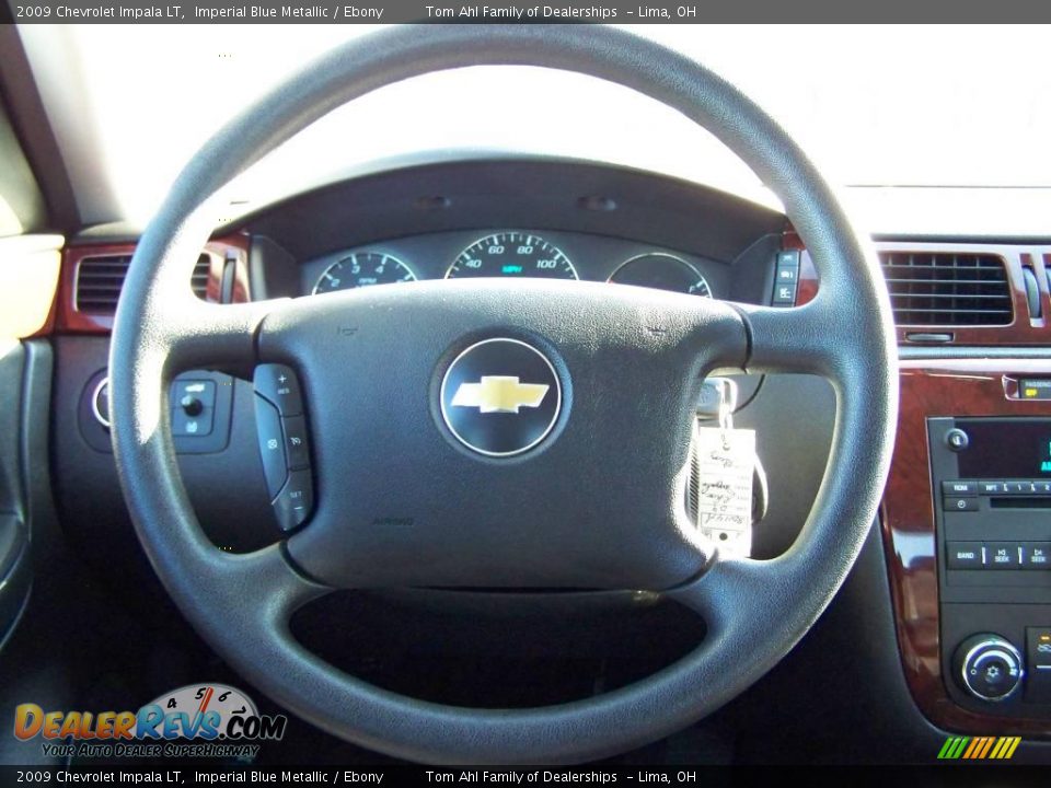 2009 Chevrolet Impala LT Imperial Blue Metallic / Ebony Photo #16