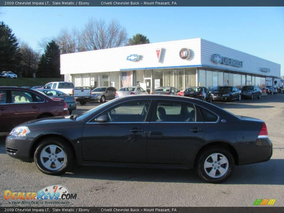 2009 Chevrolet Impala LT Slate Metallic / Ebony Photo #2