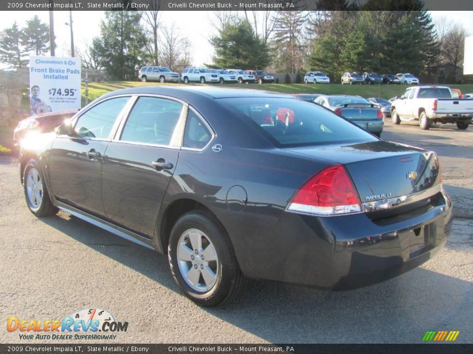 2009 Chevrolet Impala LT Slate Metallic / Ebony Photo #3
