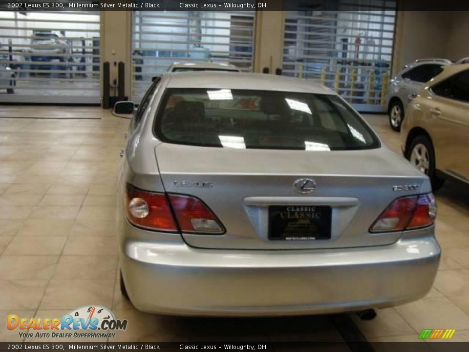 2002 Lexus ES 300 Millennium Silver Metallic / Black Photo #4