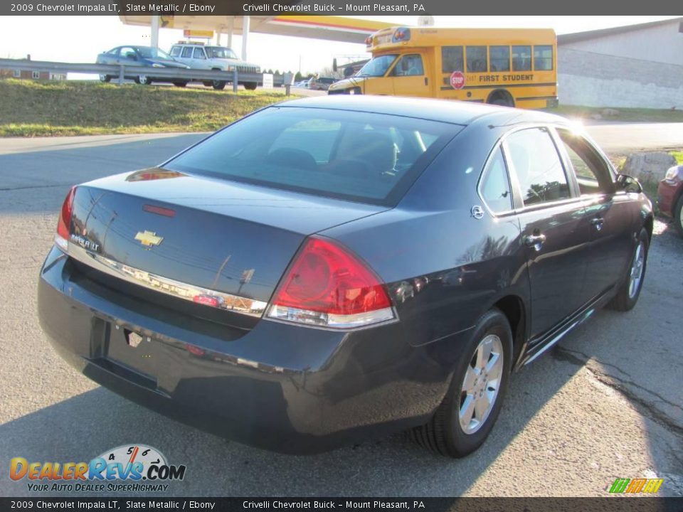2009 Chevrolet Impala LT Slate Metallic / Ebony Photo #4