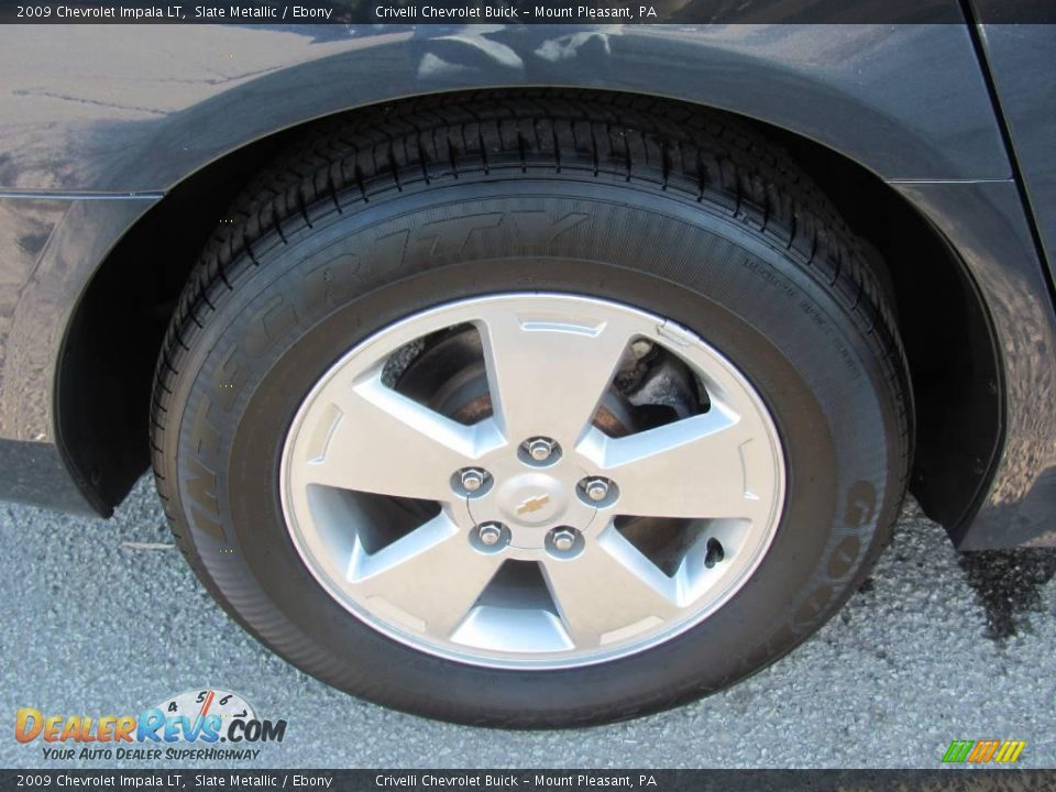 2009 Chevrolet Impala LT Slate Metallic / Ebony Photo #6