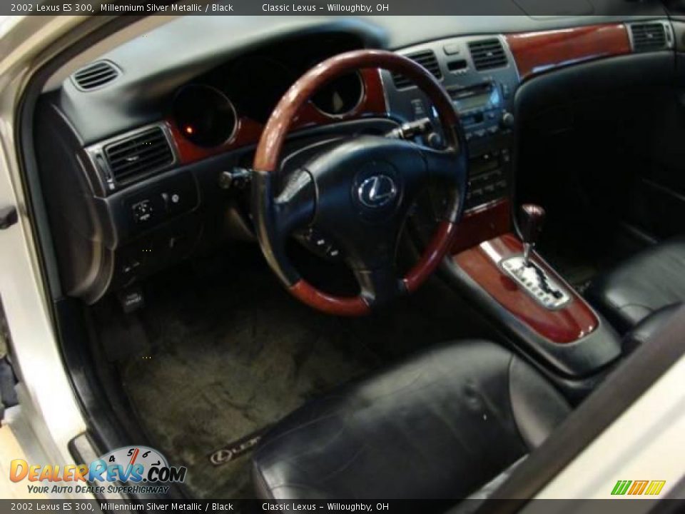 2002 Lexus ES 300 Millennium Silver Metallic / Black Photo #8