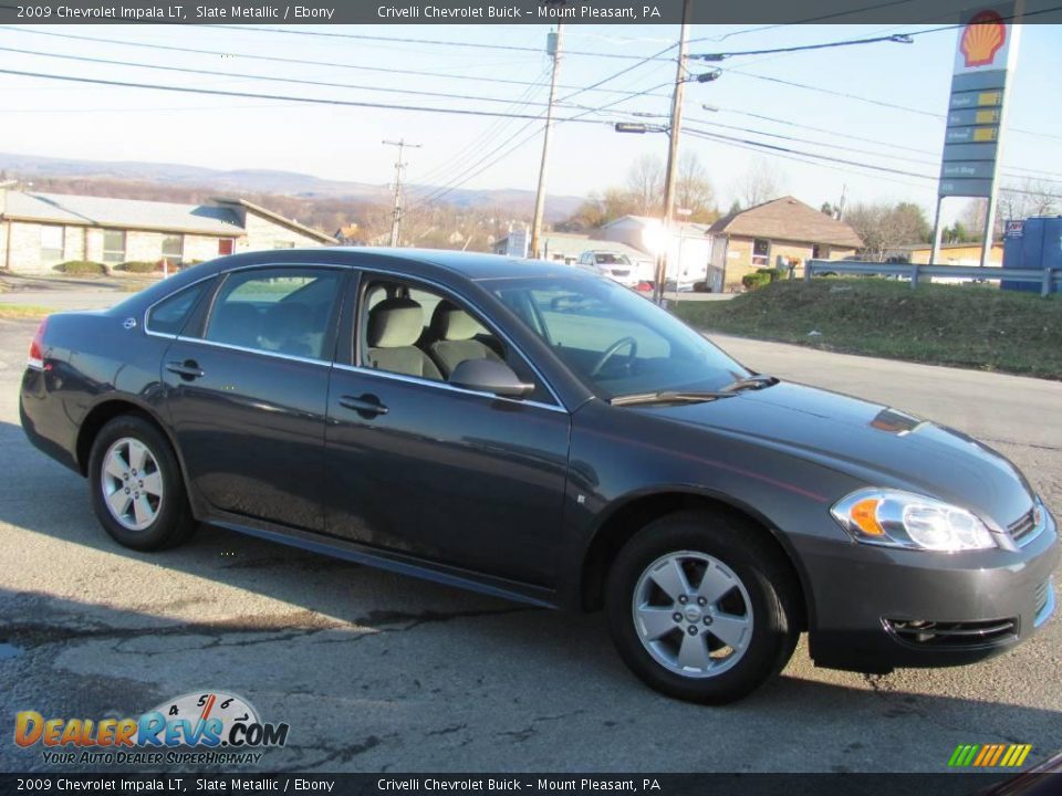 2009 Chevrolet Impala LT Slate Metallic / Ebony Photo #9