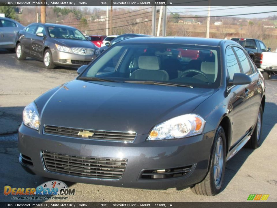 2009 Chevrolet Impala LT Slate Metallic / Ebony Photo #10