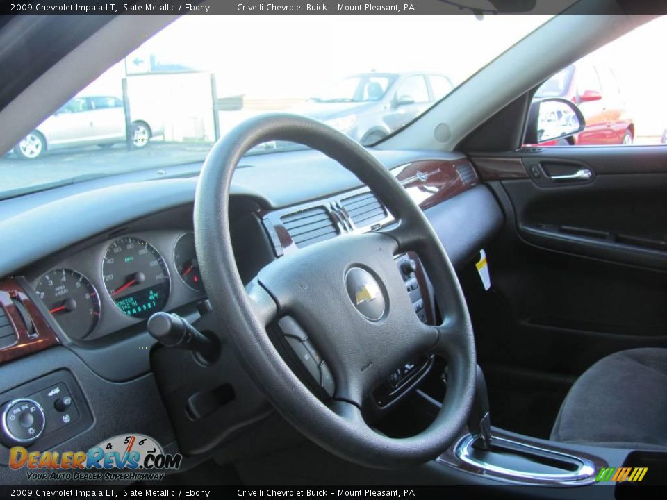 2009 Chevrolet Impala LT Slate Metallic / Ebony Photo #12