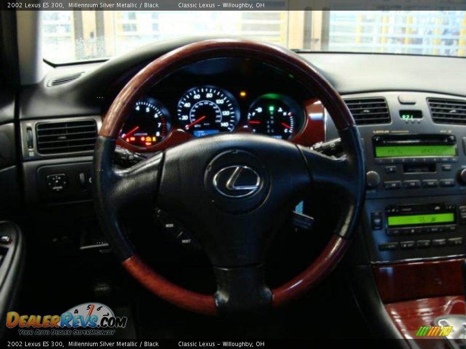 2002 Lexus ES 300 Millennium Silver Metallic / Black Photo #13