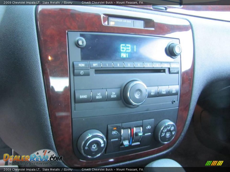 2009 Chevrolet Impala LT Slate Metallic / Ebony Photo #16