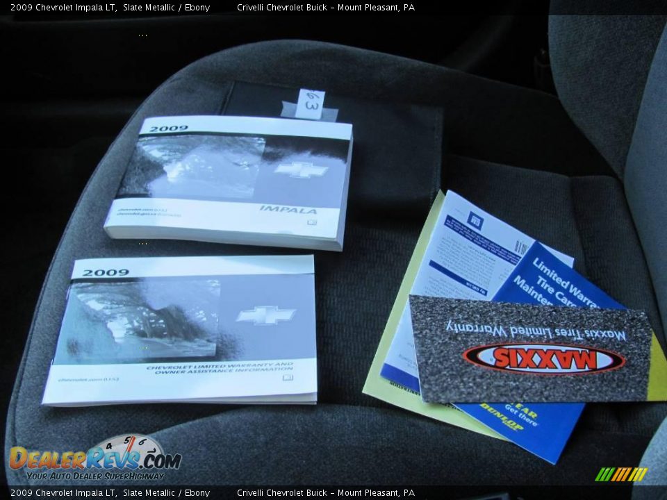 2009 Chevrolet Impala LT Slate Metallic / Ebony Photo #24
