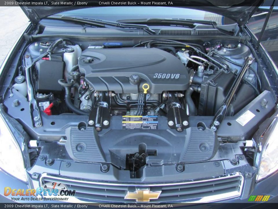 2009 Chevrolet Impala LT Slate Metallic / Ebony Photo #26