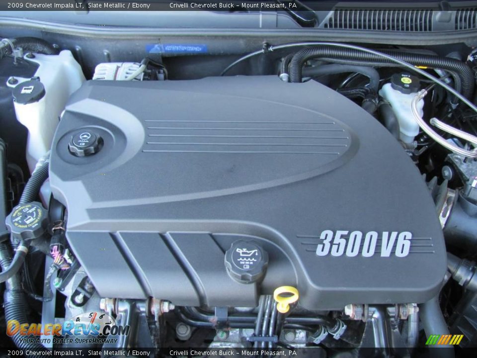 2009 Chevrolet Impala LT Slate Metallic / Ebony Photo #27