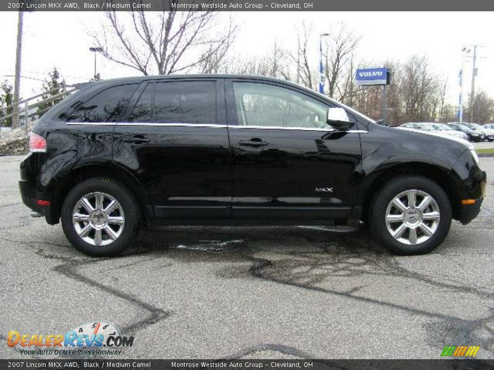 2007 Lincoln MKX AWD Black / Medium Camel Photo #6