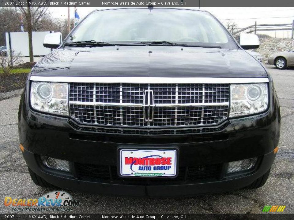 2007 Lincoln MKX AWD Black / Medium Camel Photo #8