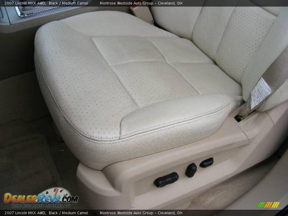 2007 Lincoln MKX AWD Black / Medium Camel Photo #10