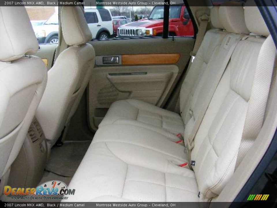 2007 Lincoln MKX AWD Black / Medium Camel Photo #11