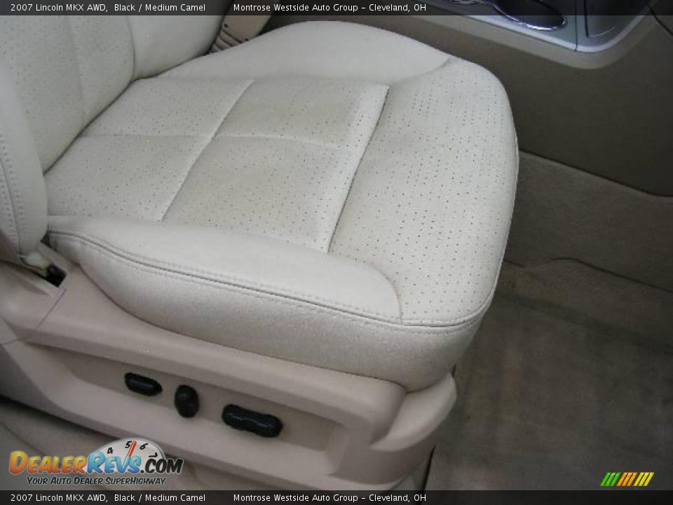 2007 Lincoln MKX AWD Black / Medium Camel Photo #14