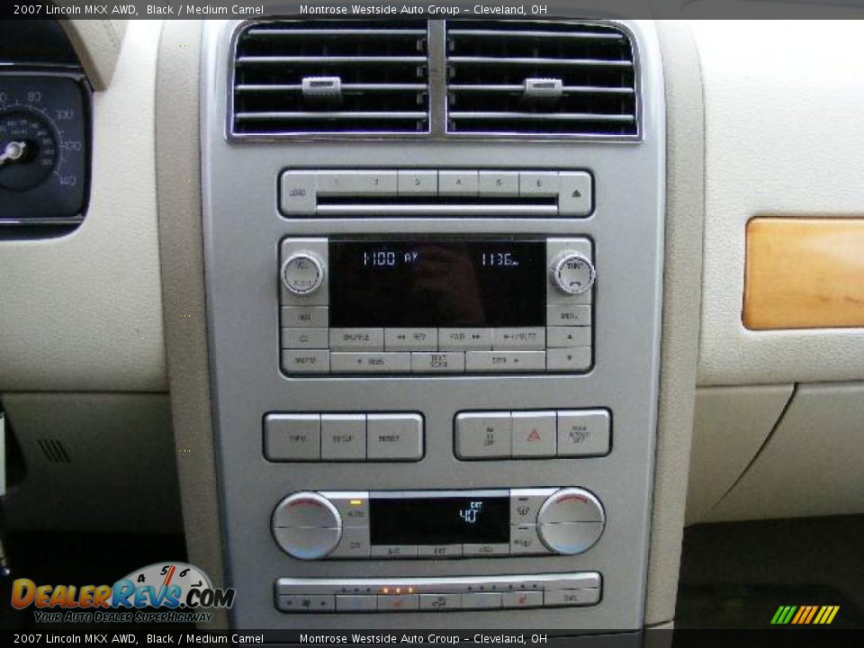 2007 Lincoln MKX AWD Black / Medium Camel Photo #19